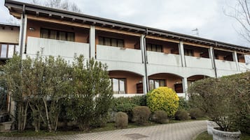 Majoituspaikan julkisivu