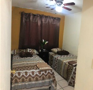 2 habitaciones, wifi y ropa de cama