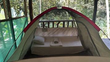 Tent, Patio, Garden View