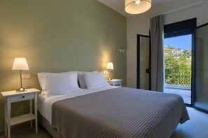 Desk, iron/ironing board, travel cot, free WiFi