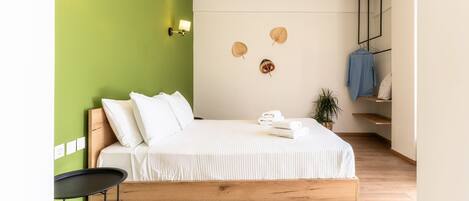 1 chambre, fer et planche Ă repasser, Wi-Fi gratuit, draps fournis