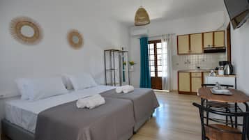 1 bedroom, iron/ironing board, travel crib, free WiFi