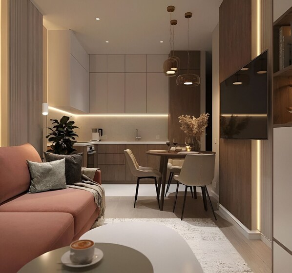 Interior - Apartment with Balcony (Tiranë)
