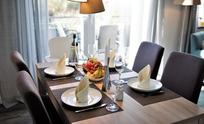 Dining - Apartment Alize 4 with sea view (Börgerende)