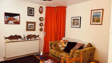 Een televisie, videogames, een dvd-speler en boeken