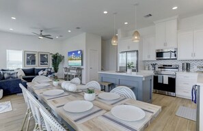 Interior - *NEW!* Beach View | Fenced Yard | Fire Pit (Galveston)