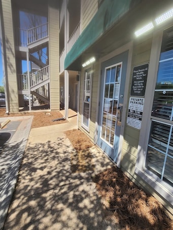 Voorkant van accommodatie