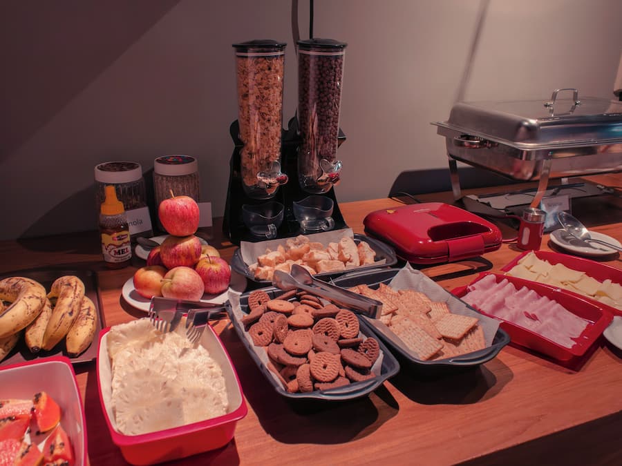 Gratis tag selv-morgenmad hver dag