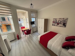 1 habitación y ropa de cama hipoalergénica