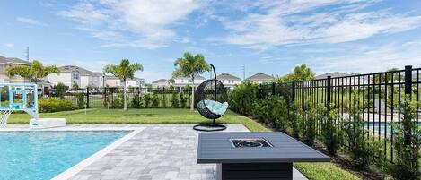 Una piscina climatizada