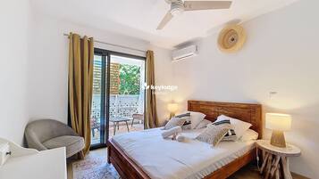 1 soverom, strykejern/-brett, wi-fi (inkludert) og sengetøy