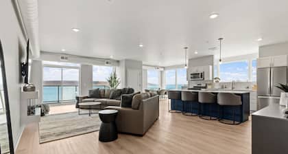 Condo with beautiful windows overlooking Lake Pepin - Attached Garage - Unit 208
