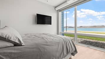 1 chambre, fer et planche Ă  repasser, Wi-Fi gratuit, draps fournis