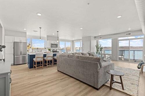 Condo with beautiful windows overlooking Lake Pepin - Attached Garage - Unit 201