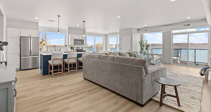 Condo with beautiful windows overlooking Lake Pepin - Attached Garage - Unit 201