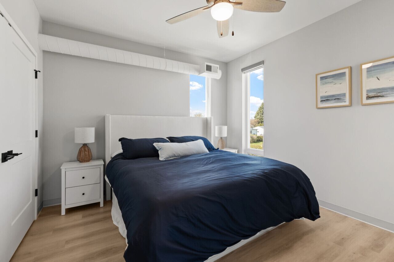 2 bedrooms, iron/ironing board, free WiFi, bed sheets