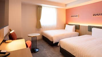 Standaard kamer, 2 eenpersoonsbedden, niet-roken | Gratis wifi, beddengoed