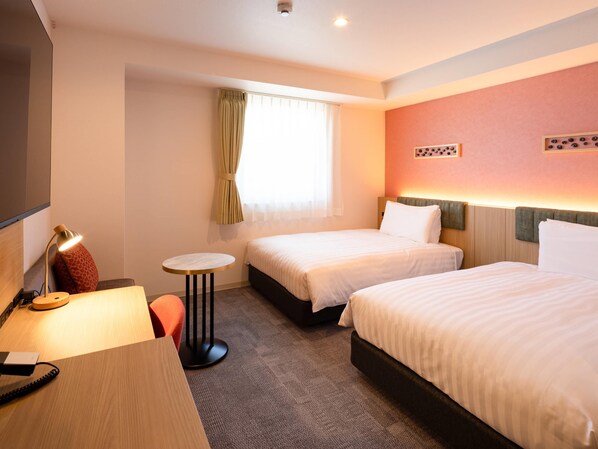 Standard Room, 2 Single Beds, Non Smoking | Free WiFi, bed sheets - Comfort Hotel Kii Tanabe (Tanabe)