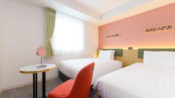 Standaard kamer, 2 eenpersoonsbedden, niet-roken | Gratis wifi, beddengoed