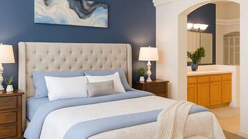 6 bedrooms, iron/ironing board, free WiFi, bed sheets