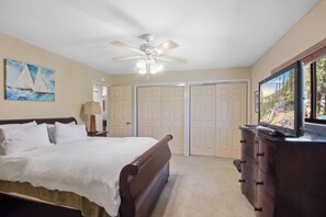 3 bedrooms, iron/ironing board, WiFi, bed sheets