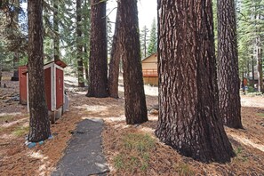 Property grounds - Woodland Chalet | 2 mi from Beach Access! (Tahoma)