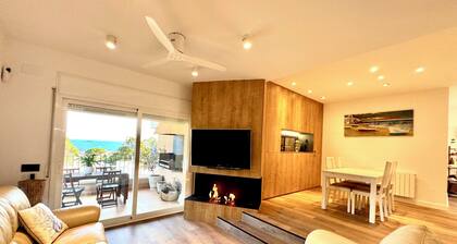 Penthouse in Calella, pool and garden and 5 minutes from the beach!