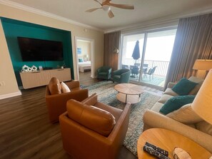 Condo, Multiple Beds (Boardwalk 2101) | Living area - Boardwalk 2101 (Panama City Beach)