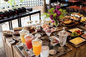 Frokostbuffé er inkludert hver dag