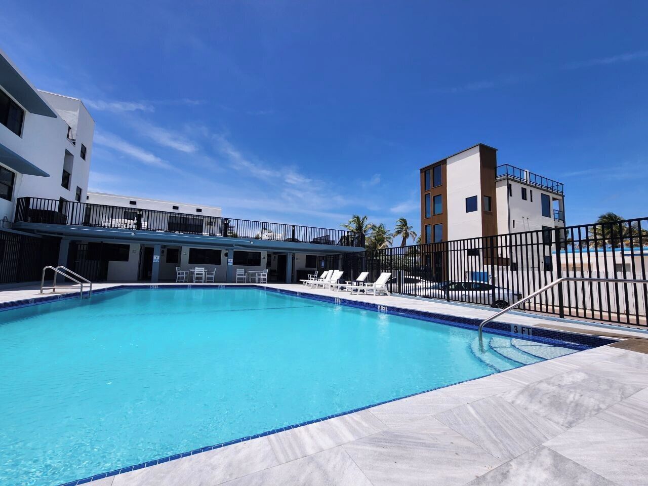 Piscine chauffée