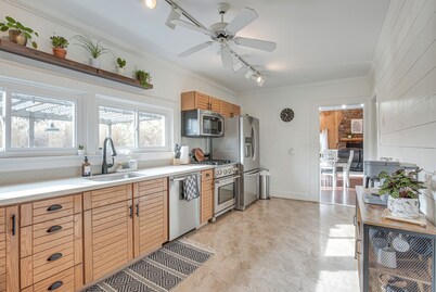 Patio & Scenic Views: Modern Ohio Farmhouse