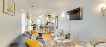 Walk to Beach: Keansburg Home w/ Patio & Fire Pit!