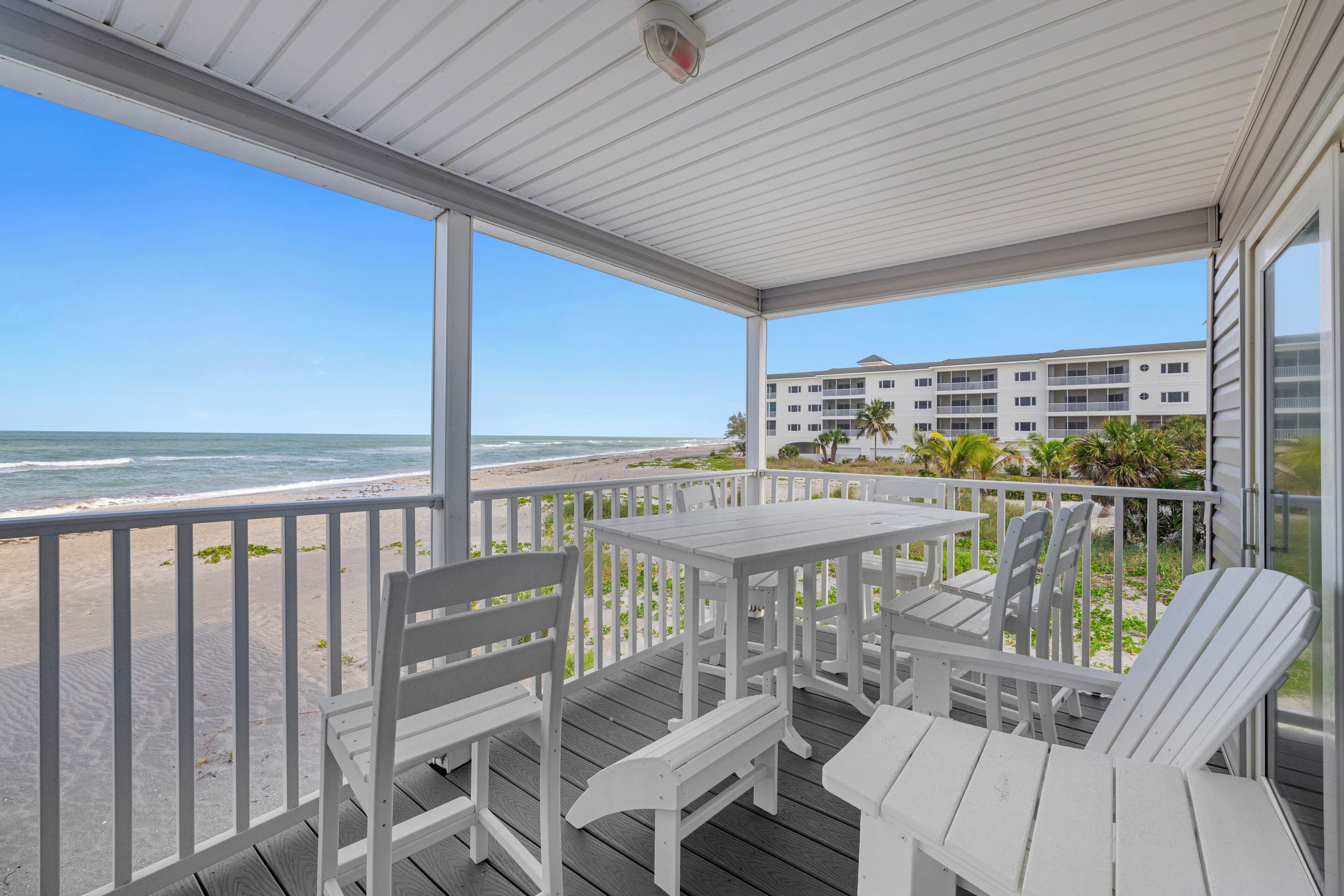 Appart'hôtel Luxe, vue plage | Balcon