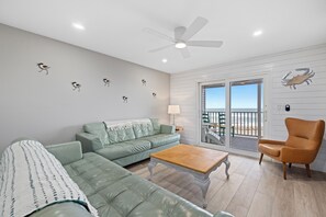 Luxury Condo, Beach View | Living area - Gulf View Condominiums (Englewood)