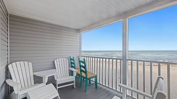 Kondo Mewah, pemandangan pantai | Pemandangan balkon