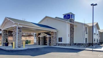 Voorkant van accommodatie