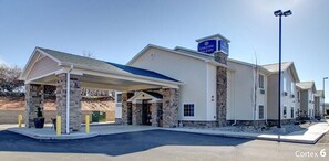 Fassade der Unterkunft