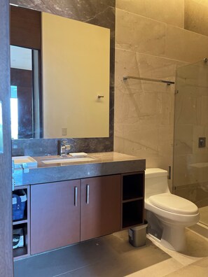 Hair dryer, towels, soap, toilet paper - Charming 1-bedroom apartment in superb Playa del Carmen with WiFi, AC (Playa del Carmen)
