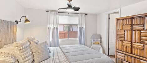 3 bedrooms, iron/ironing board, free WiFi, bed sheets