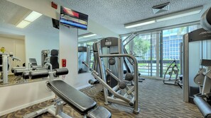 Fitness facility - Full Beach View 2 Bedroom Condo (Longboat Key)