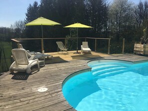 Pool - Gite des planchettes le hérisson (marigny)