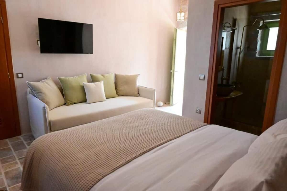Habitación cuádruple de lujo, vista a la playa | Wifi gratis