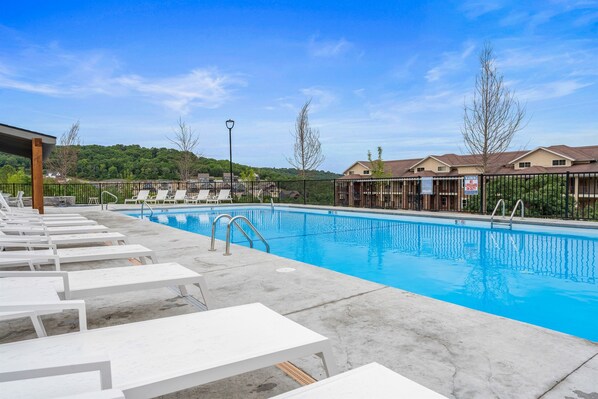Indoor pool, a heated pool
