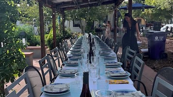 Espace banquet en plein air