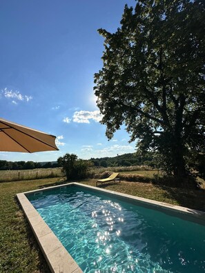 A heated pool - Paradis en Berry (Le Pêchereau)