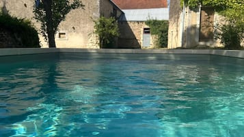 Opvarmet pool