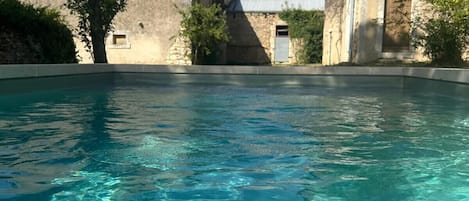Uppvärmd pool