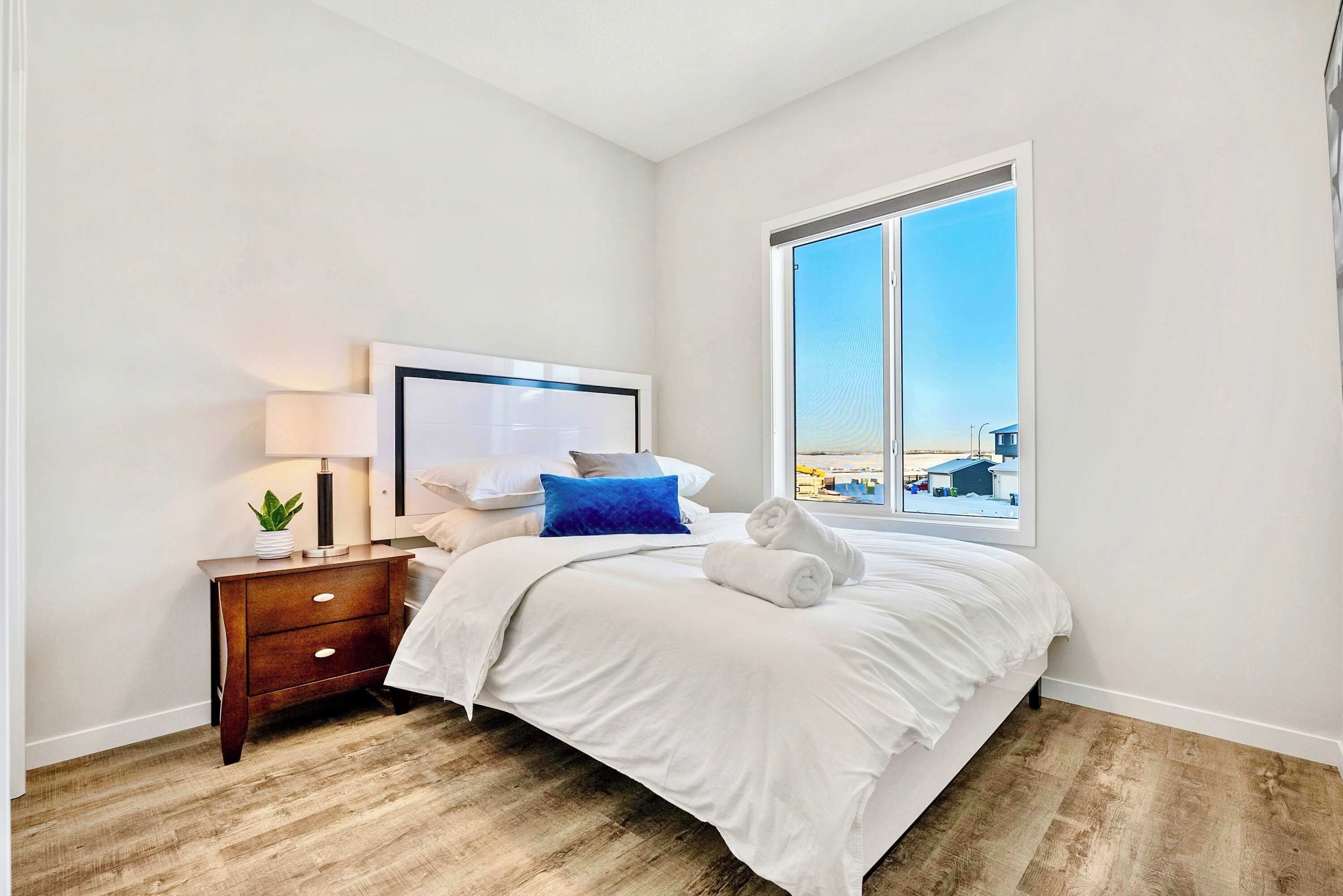 4 bedrooms, iron/ironing board, travel crib, WiFi