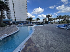 Indoor pool, a heated pool