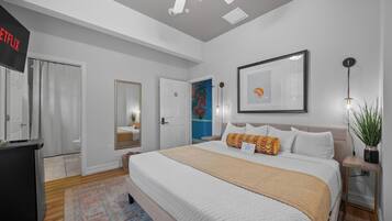 1 chambre, décoration personnalisée, ameublement personnalisé